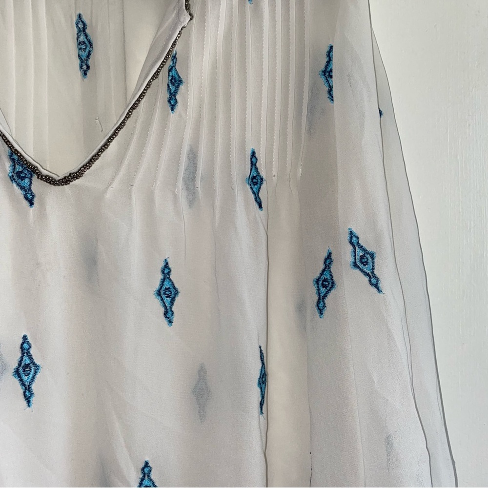 Sheer flowy blouse - Picture 3 of 5